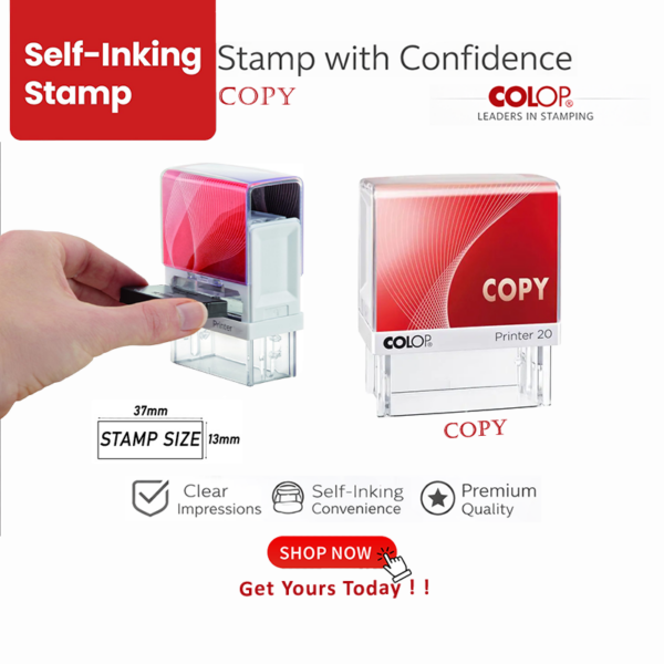 COPY Self inking Stamp in Qatar