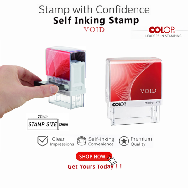 VOID Self inking Stamp in Qatar