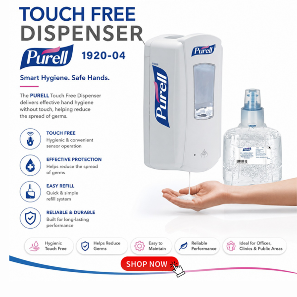 sanitizer dispenser purell in qatar