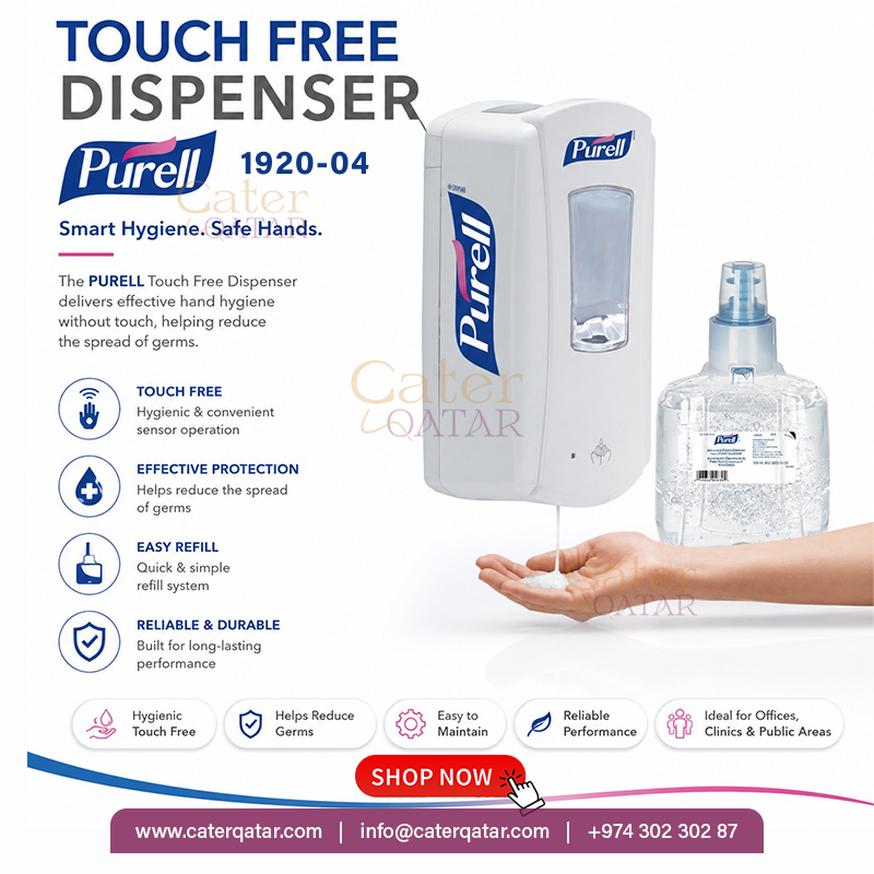 sanitizer dispenser purell in qatar